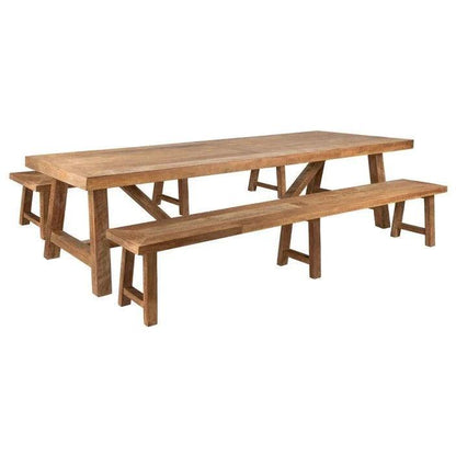 livinglovely.nl - DTP Home Classic Eettafel Monastery 250cm - Eetkamertafel - DTP Home - livinglovely.nl