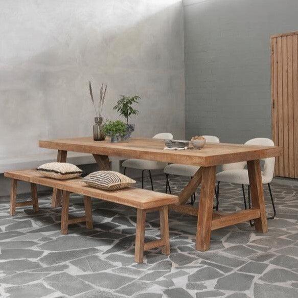 livinglovely.nl - DTP Home Classic Eettafel Monastery 250cm - Eetkamertafel - DTP Home - livinglovely.nl