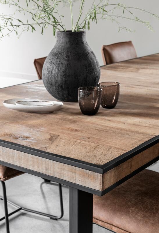 livinglovely.nl - DTP Home Cosmo Eettafel 225cm - Eetkamertafel - DTP Home - livinglovely.nl