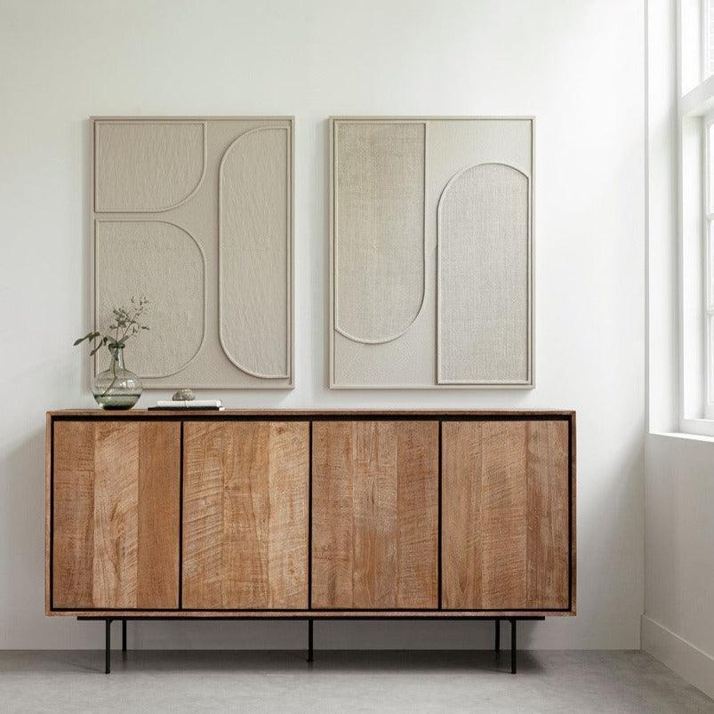 livinglovely.nl - DTP Home Dressoir Metropole 4 deuren 180cm - Dressoir - DTP Home - livinglovely.nl