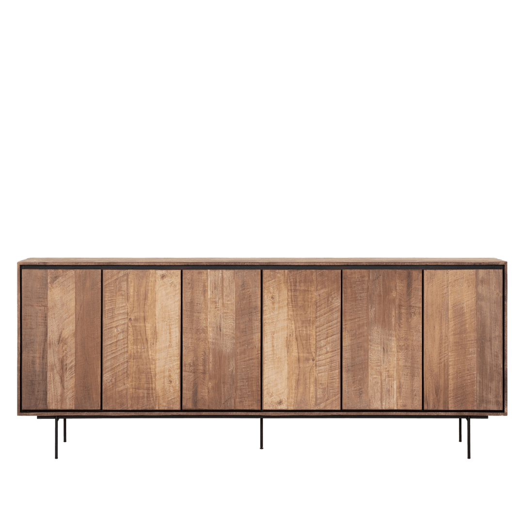 livinglovely.nl - DTP Home Dressoir Metropole 6 deuren 220cm - Dressoir - DTP Home - livinglovely.nl