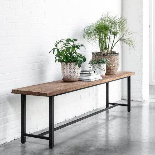 livinglovely.nl - DTP Home Eetkamerbank Timeless Beam 165cm - Eetkamerbank - DTP Home - livinglovely.nl