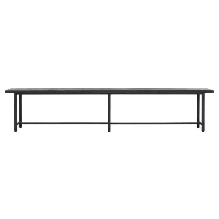 livinglovely.nl - DTP Home Eetkamerbank Timeless Black Beam 165cm - Eetkamerbank - DTP Home - livinglovely.nl