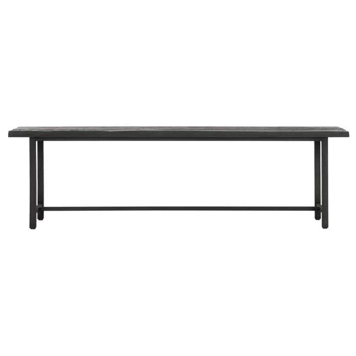 livinglovely.nl - DTP Home Eetkamerbank Timeless Black Beam 190cm - Eetkamerbank - DTP Home - livinglovely.nl