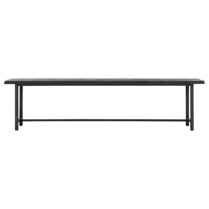 livinglovely.nl - DTP Home Eetkamerbank Timeless Black Beam 215cm - Eetkamerbank - DTP Home - livinglovely.nl