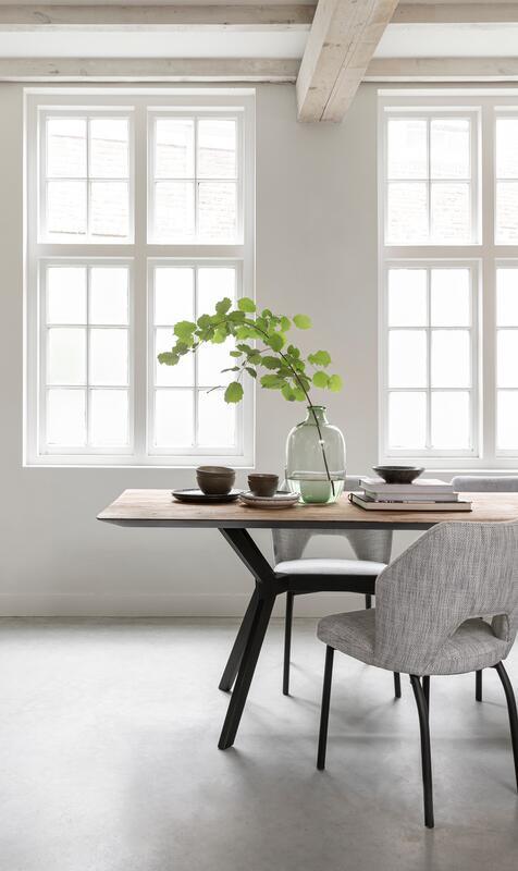 livinglovely.nl - DTP Home Eettafel Metropole 200cm - Eetkamertafel - DTP Home - livinglovely.nl