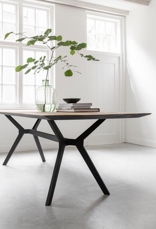 livinglovely.nl - DTP Home Eettafel Metropole 200cm - Eetkamertafel - DTP Home - livinglovely.nl