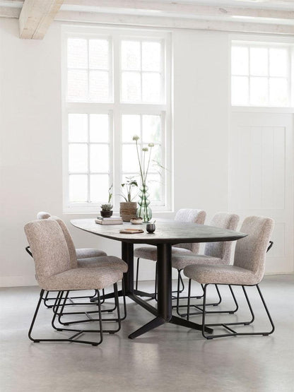 livinglovely.nl - DTP Home Eettafel Soho 260cm Mortex - Eetkamertafel - DTP Home - livinglovely.nl