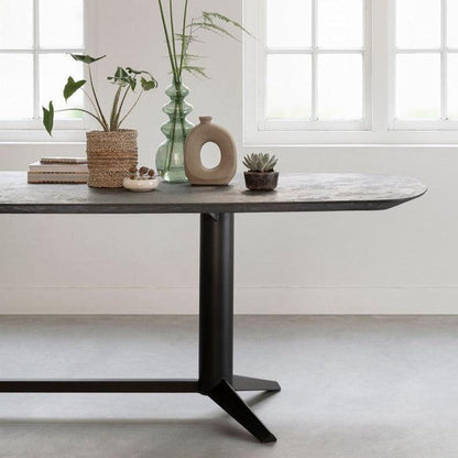 livinglovely.nl - DTP Home Eettafel Soho Mortex 210cm - Eetkamertafel - DTP Home - livinglovely.nl