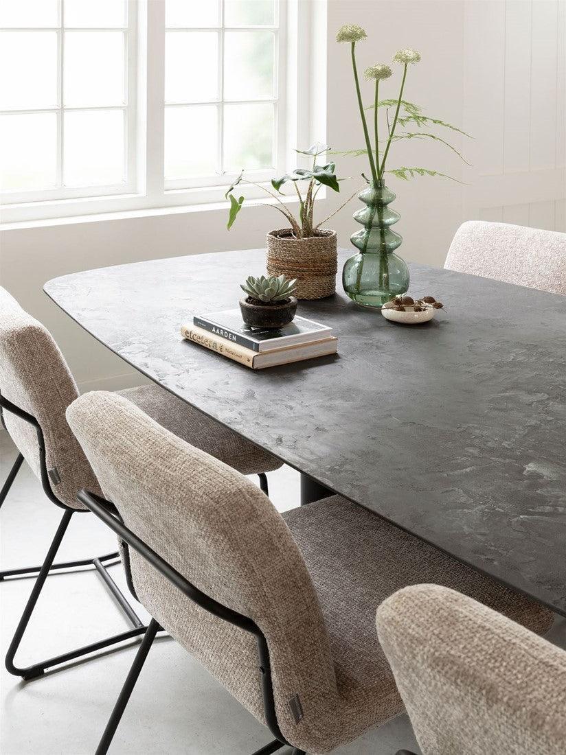 livinglovely.nl - DTP Home Eettafel Soho Mortex 210cm - Eetkamertafel - DTP Home - livinglovely.nl