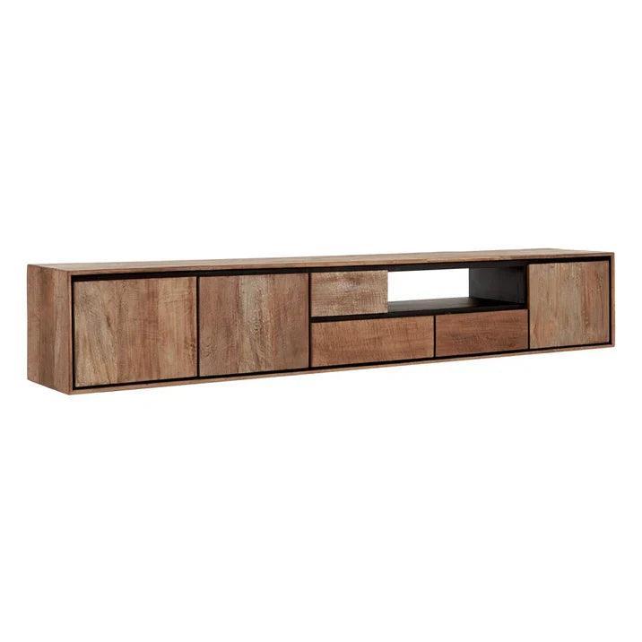 livinglovely.nl - DTP Home Hangend TV Meubel Metropole Extra Large 235cm - TV meubel - DTP Home - livinglovely.nl