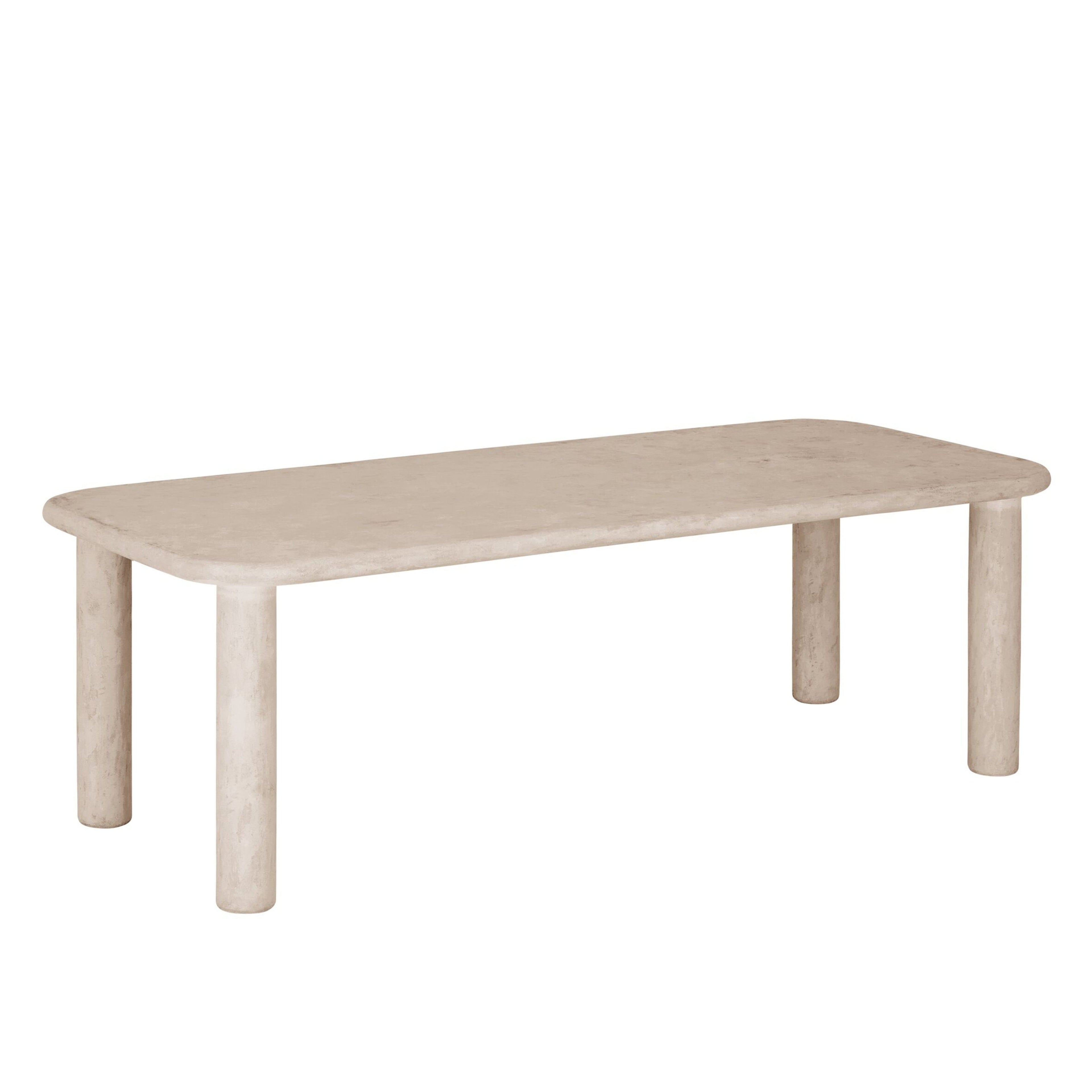 livinglovely.nl - DTP Home Scala Eettafel Rechthoek Clio Sand 230cm - Eetkamertafel - DTP Home - livinglovely.nl