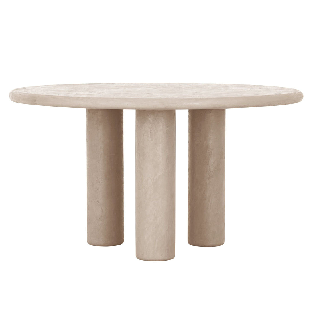 livinglovely.nl - DTP Home Scala Eettafel Rond Clio Sand Ø140cm - Eetkamertafel - DTP Home - livinglovely.nl