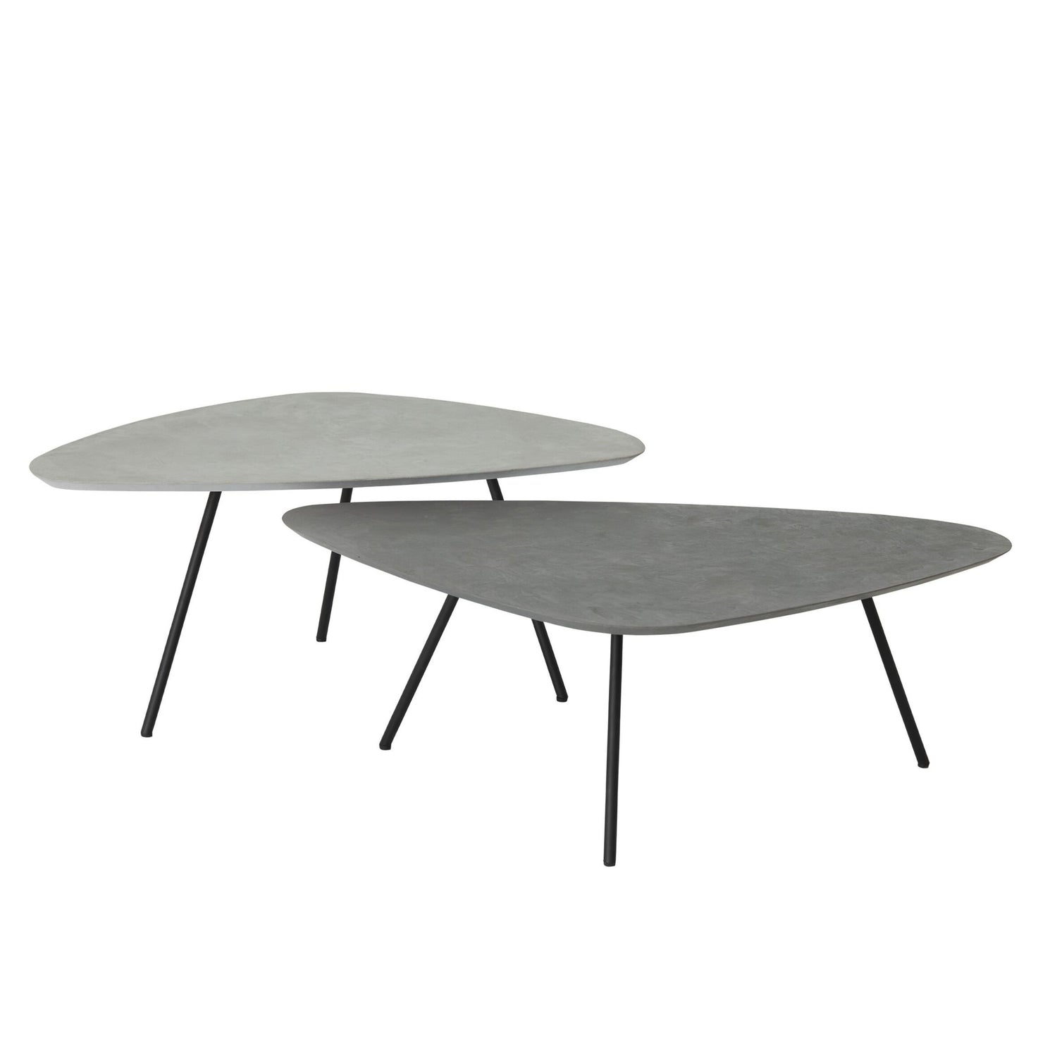 livinglovely.nl - DTP Home Scala Salontafel Plectro Air Frost / Dusk Set van 2 - Salontafel - DTP Home - livinglovely.nl