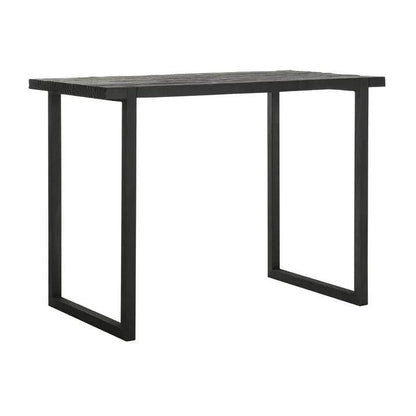 livinglovely.nl - DTP Home Timeless Black Bat Tafel Beam 110cm - Bartafel - DTP Home - livinglovely.nl