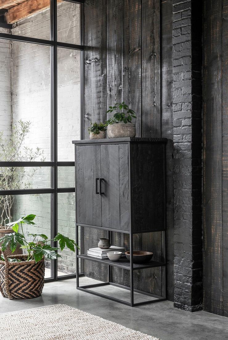 livinglovely.nl - DTP Home Timeless Black Bergkast Beam Small 140cm - Bergkast - DTP Home - livinglovely.nl