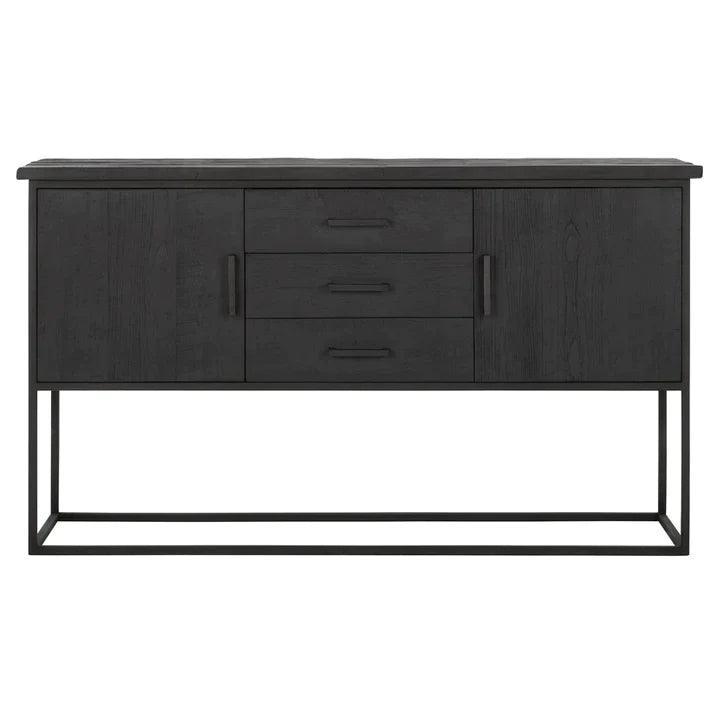 livinglovely.nl - DTP Home Timeless Black Dressoir Beam No 2 158cm - Dressoir - DTP Home - livinglovely.nl