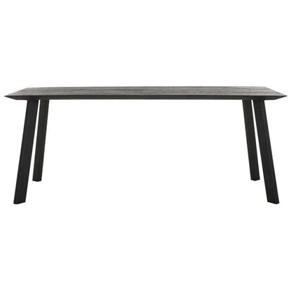 livinglovely.nl - DTP Home Timeless Black Eettafel Shape Rechthoekig 200cm - Eetkamertafel - DTP Home - livinglovely.nl