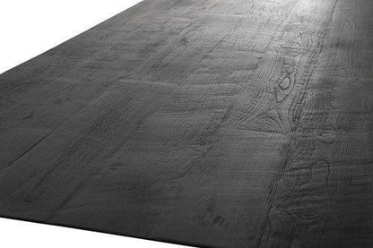 livinglovely.nl - DTP Home Timeless Black Eettafel Shape Rechthoekig 200cm - Eetkamertafel - DTP Home - livinglovely.nl