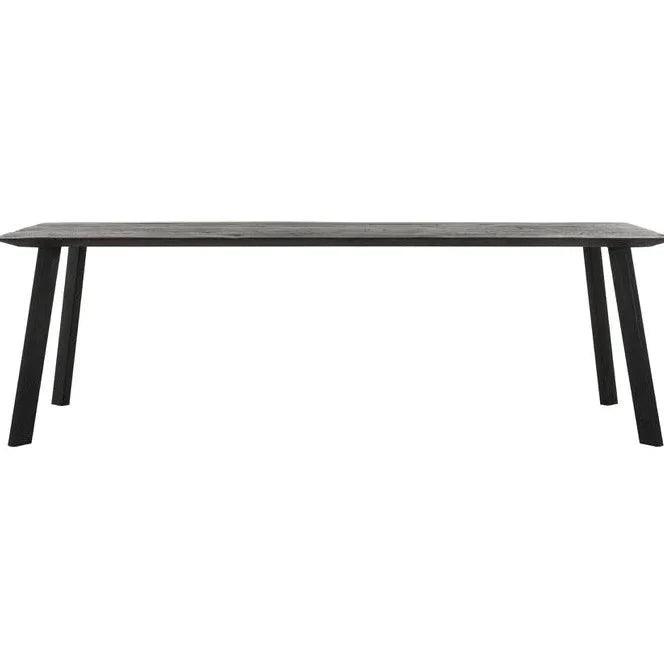 livinglovely.nl - DTP Home Timeless Black Eettafel Shape Rechthoekig 200cm - Eetkamertafel - DTP Home - livinglovely.nl