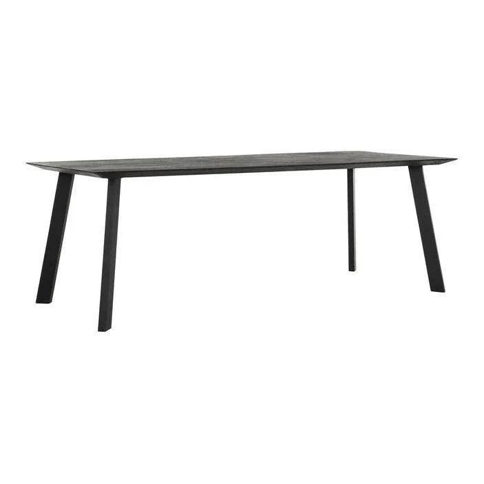 livinglovely.nl - DTP Home Timeless Black Eettafel Shape Rechthoekig 200cm - Eetkamertafel - DTP Home - livinglovely.nl