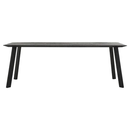 livinglovely.nl - DTP Home Timeless Black Eettafel Shape Rechthoekig 225cm - Eetkamertafel - DTP Home - livinglovely.nl