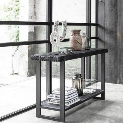 livinglovely.nl - DTP Home Timeless Black Sidetable Beam - Sidetable - DTP Home - livinglovely.nl