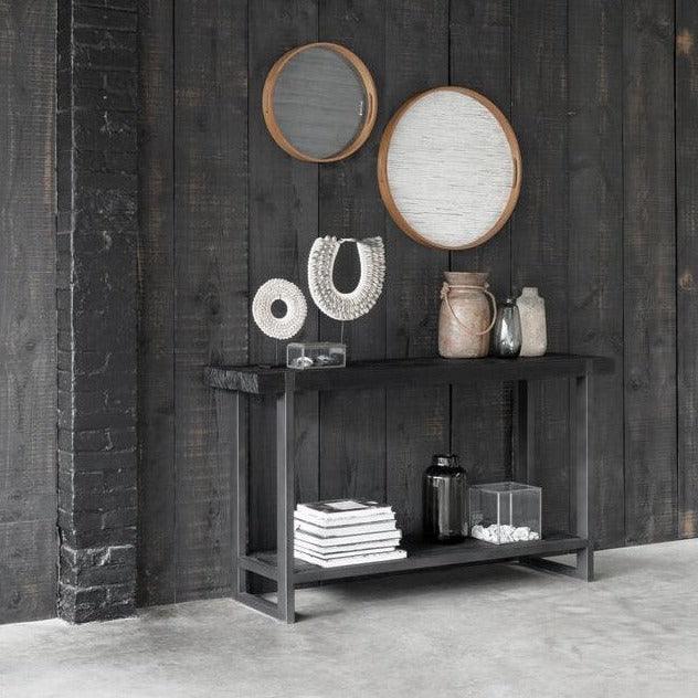 livinglovely.nl - DTP Home Timeless Black Sidetable Beam - Sidetable - DTP Home - livinglovely.nl