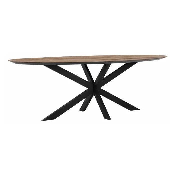 livinglovely.nl - DTP Home Timeless Eettafel Shape 200cm - Eetkamertafel - DTP Home - livinglovely.nl