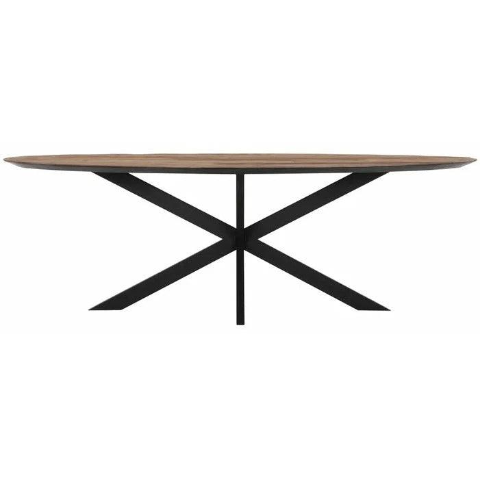 livinglovely.nl - DTP Home Timeless Eettafel Shape 200cm - Eetkamertafel - DTP Home - livinglovely.nl