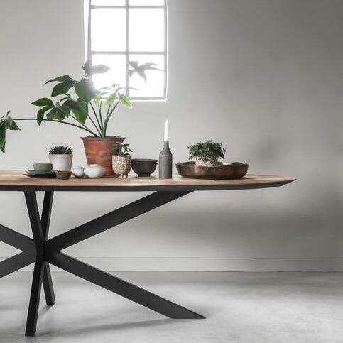 livinglovely.nl - DTP Home Timeless Eettafel Shape 240cm - Eetkamertafel - DTP Home - livinglovely.nl