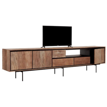 livinglovely.nl - DTP Home TV Meubel Metropole Extra Large 235cm - TV meubel - DTP Home - livinglovely.nl