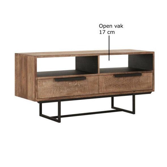 livinglovely.nl - DTP Home TV Meubel Odein No.1 125cm - TV meubel - DTP Home - livinglovely.nl