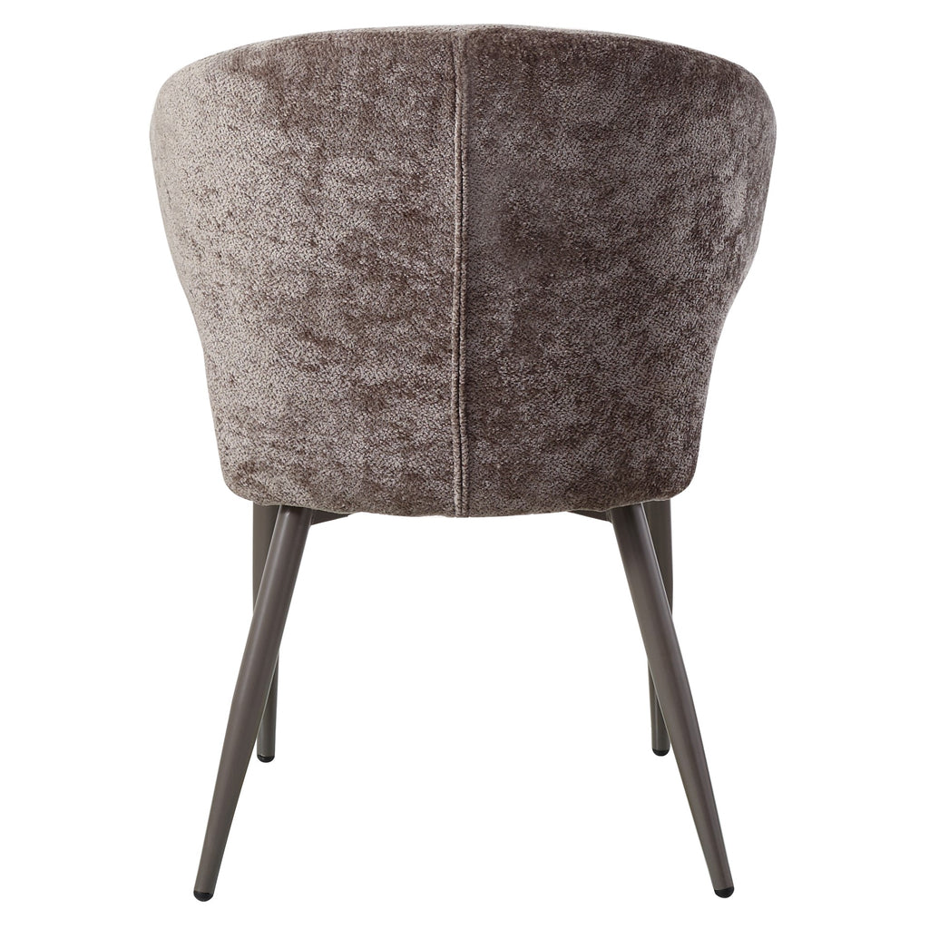 livinglovely.nl - Eetkamerstoel Ares Grey Aphrodite 7 Mocco Clay Leg PTMD - Eetkamerstoel - PTMD - livinglovely.nl