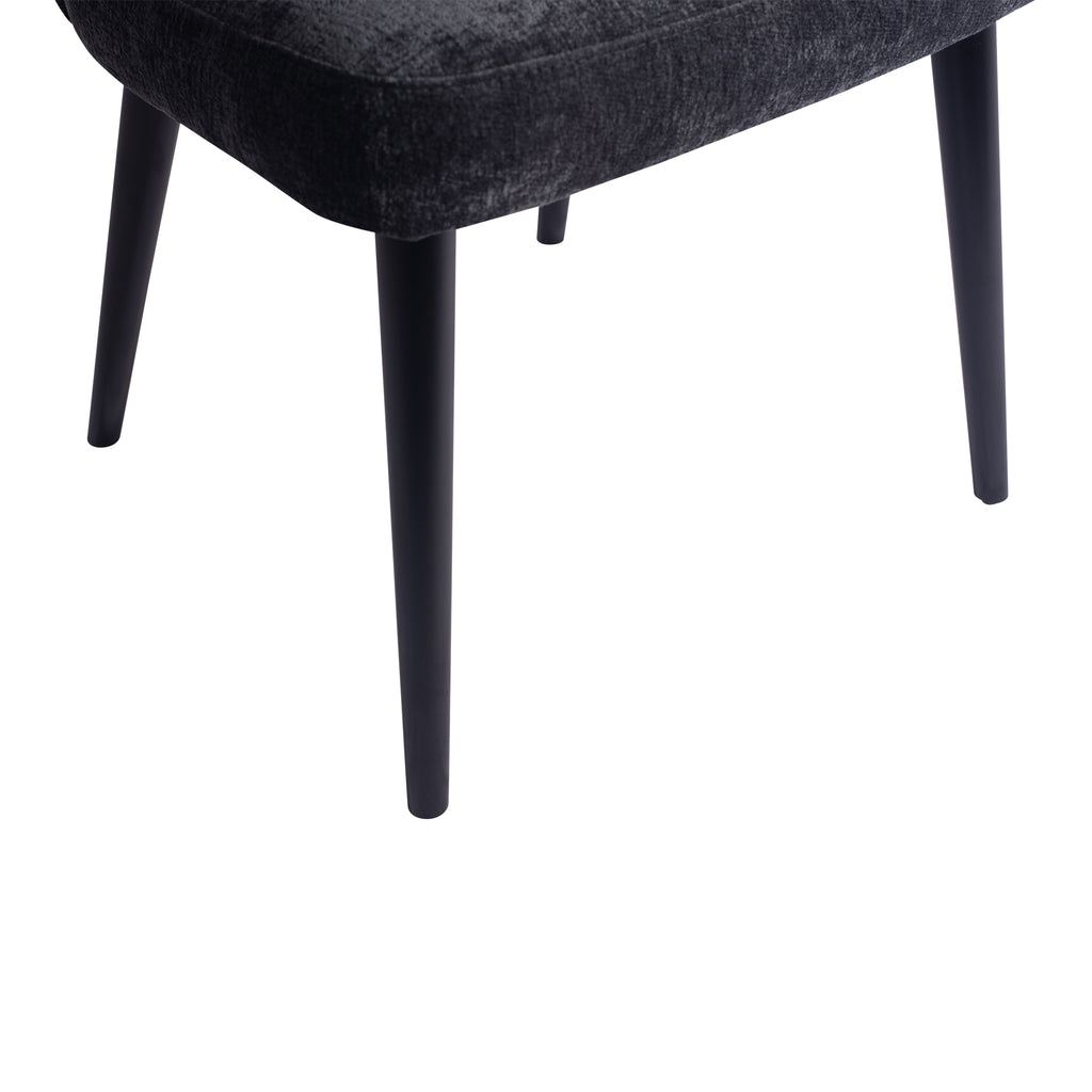 livinglovely.nl - Eetkamerstoel Fiori Anthracite 0504 PTMD - Eetkamerstoel - PTMD - livinglovely.nl