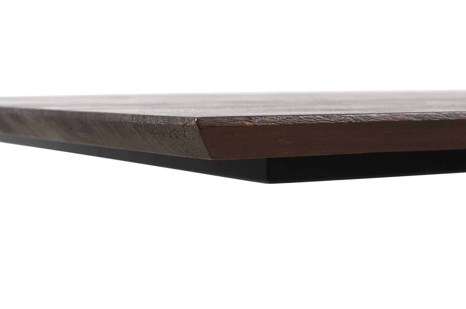 livinglovely.nl - Eettafel Alore Brown on Black Rectangle PTMD - 280 cm - Eetkamertafel - PTMD - livinglovely.nl