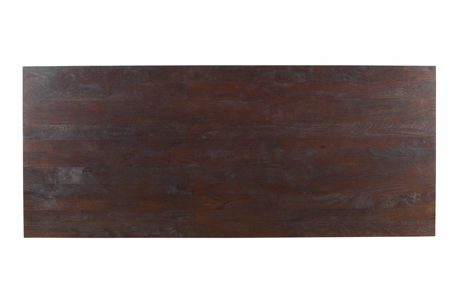 livinglovely.nl - Eettafel Alore Brown on Black Rectangle PTMD - 280 cm - Eetkamertafel - PTMD - livinglovely.nl