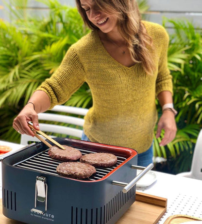 livinglovely.nl - Everdure Cube Houtskool Barbecue Graphite - BBQ - Everdure - livinglovely.nl