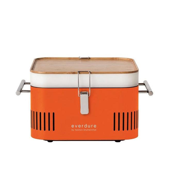 livinglovely.nl - Everdure Cube Houtskool Barbecue Orange - BBQ - Everdure - livinglovely.nl