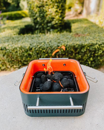 livinglovely.nl - Everdure Cube Houtskool Barbecue Orange - BBQ - Everdure - livinglovely.nl