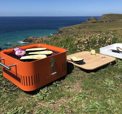 livinglovely.nl - Everdure Cube Houtskool Barbecue Orange - BBQ - Everdure - livinglovely.nl