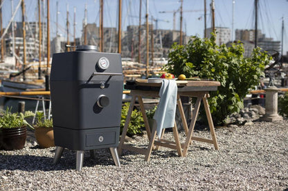 livinglovely.nl - Everdure K1 Houtskool Barbecue Donker Grijs - BBQ - Everdure - livinglovely.nl