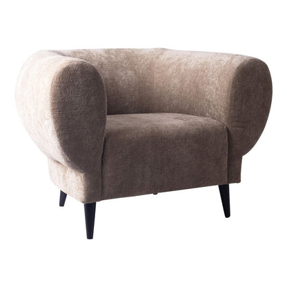 livinglovely.nl - Fauteuil Elefan Cream Rond PTMD - Fauteuil - PTMD - livinglovely.nl