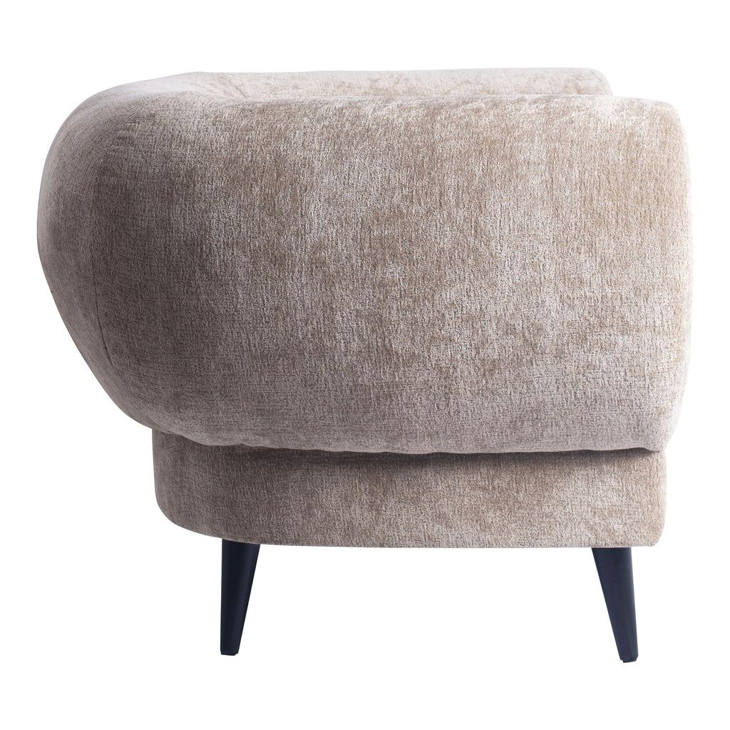 livinglovely.nl - Fauteuil Elefan Cream Rond PTMD - Fauteuil - PTMD - livinglovely.nl