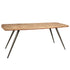 livinglovely.nl - Fieron Naturel Acacia Houten Ovale Eettafel 200cm PTMD - Eetkamertafel - PTMD - livinglovely.nl