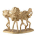 livinglovely.nl - Figuren Dragen Steen Resine Goud - Beeld - J-Line - livinglovely.nl