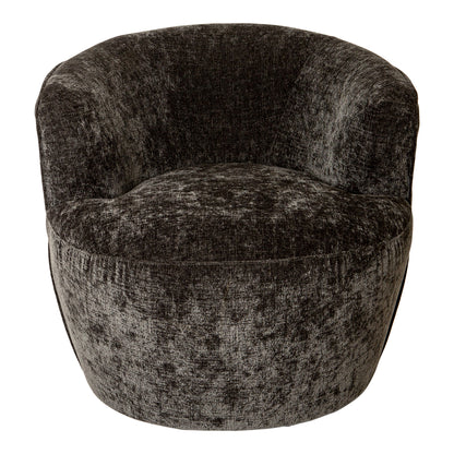 livinglovely.nl - Grasa Fauteuil Antraciet – Fiore Stof 0504 PTMD - Fauteuil - PTMD - livinglovely.nl