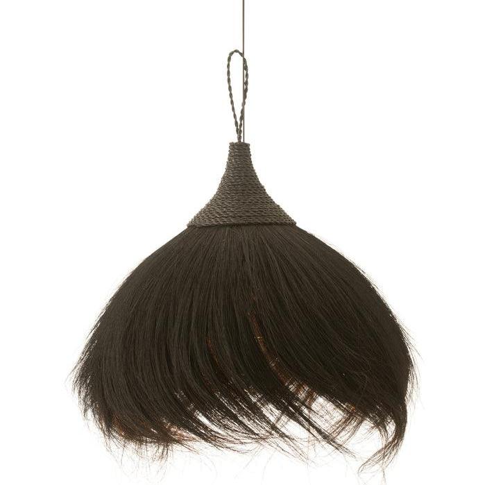 livinglovely.nl - Hanglamp Bal Grass Zwart - Hanglamp - J-Line - livinglovely.nl