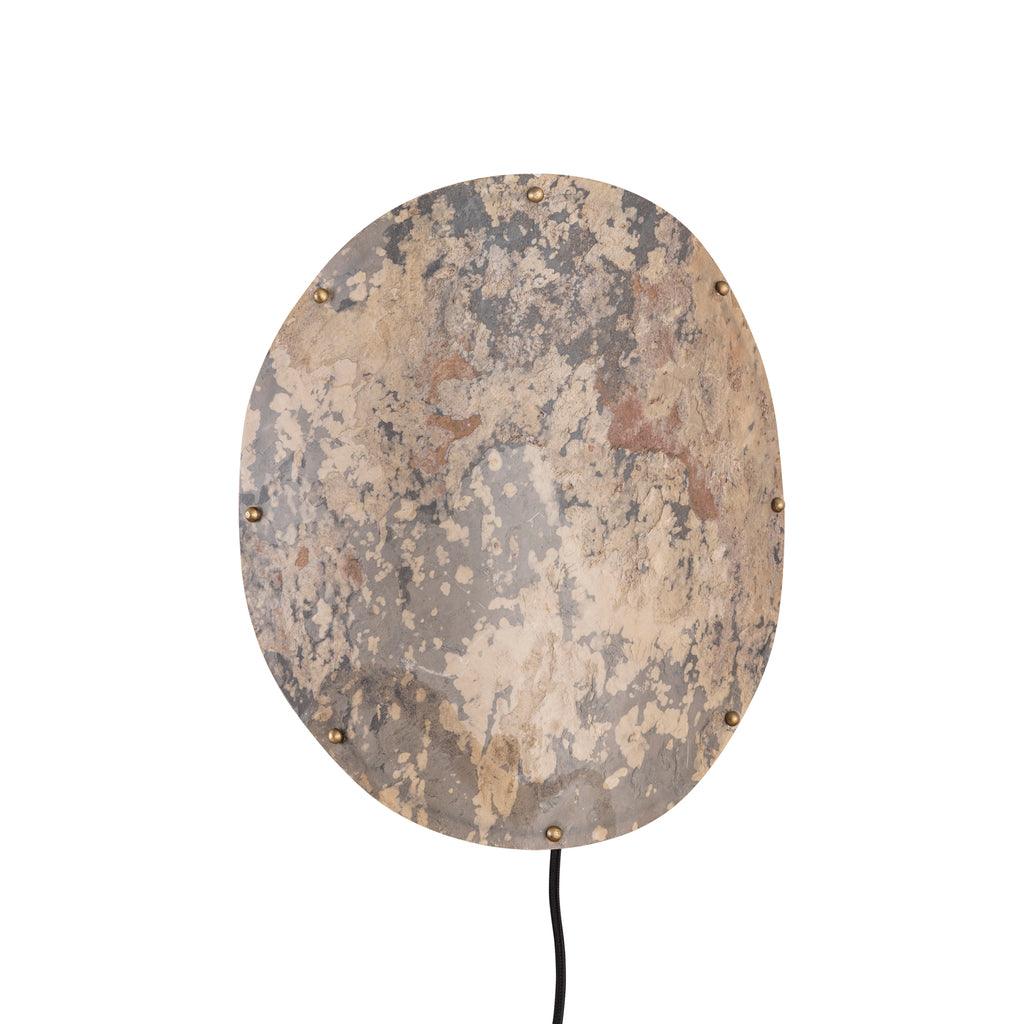 livinglovely.nl - Hen Natural stone veneer wall lamp small PTMD - Wandlamp - PTMD - livinglovely.nl