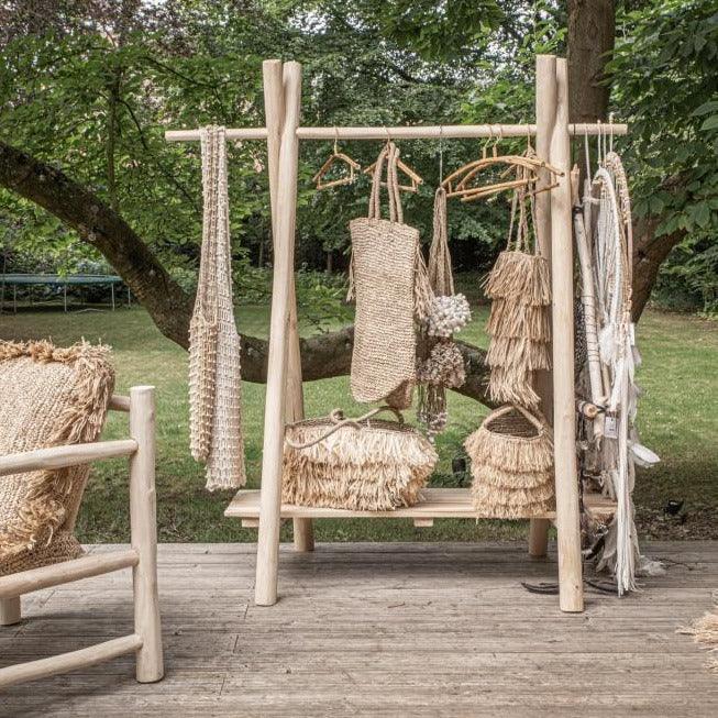 livinglovely.nl - Het Kledingrek - Naturel - Rek - Bazar Bizar - livinglovely.nl